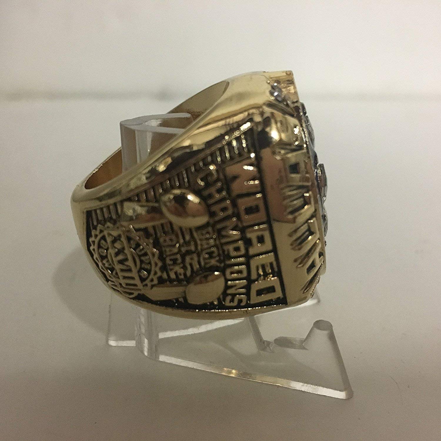 NFL 1993 Super Bowl XXVIII Dallas Cowboys Championship Replica Ring