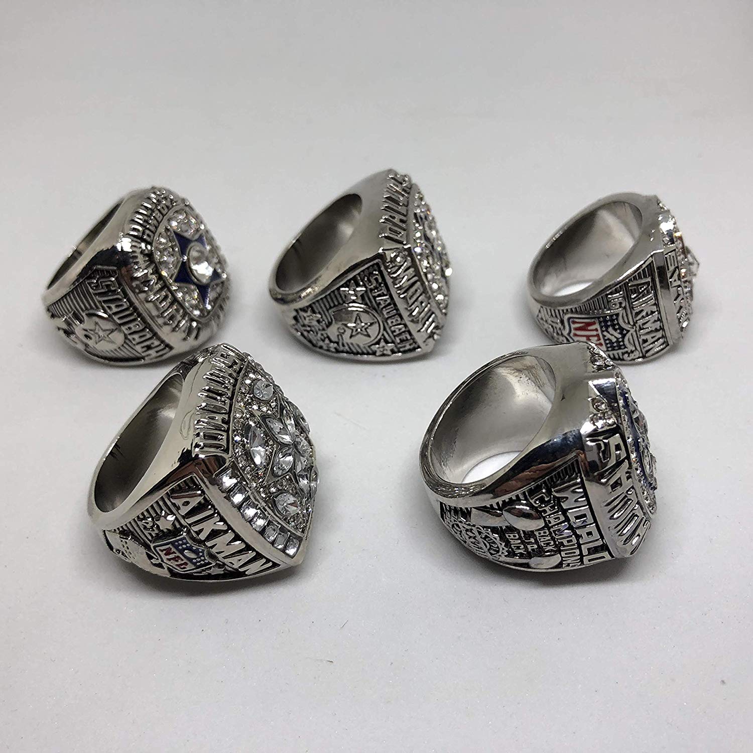 Dallas Cowboys Ring 11mm Silver Ring NFL Football #dallas #cowboys #nfl 10