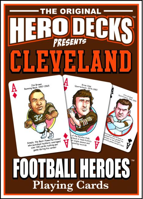 NFL Cleveland Browns Playing Cards