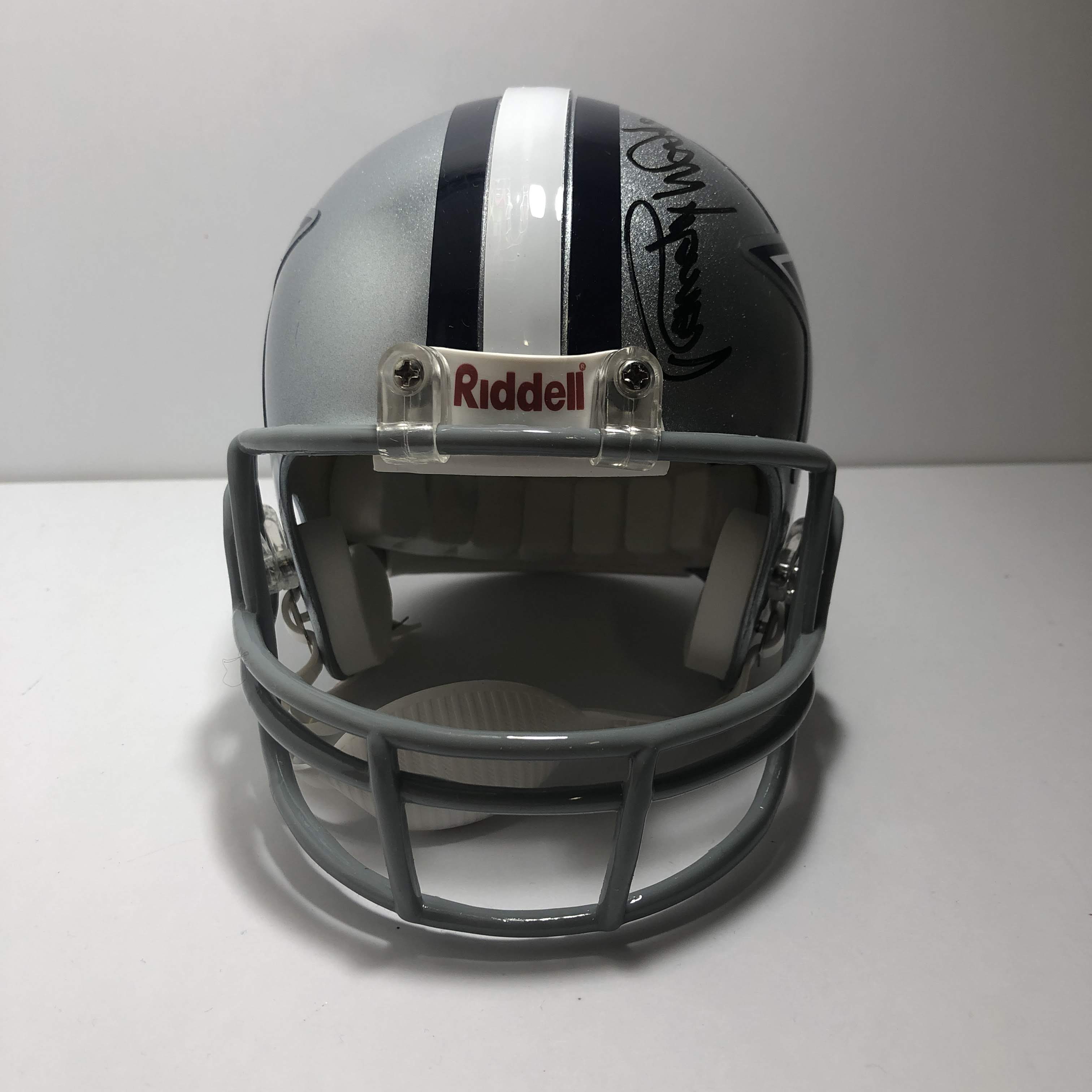 Signature Collectibles RANDY WHITE AUTOGRAPHED HAND SIGNED DALLAS COWBOYS  MINI HELMET