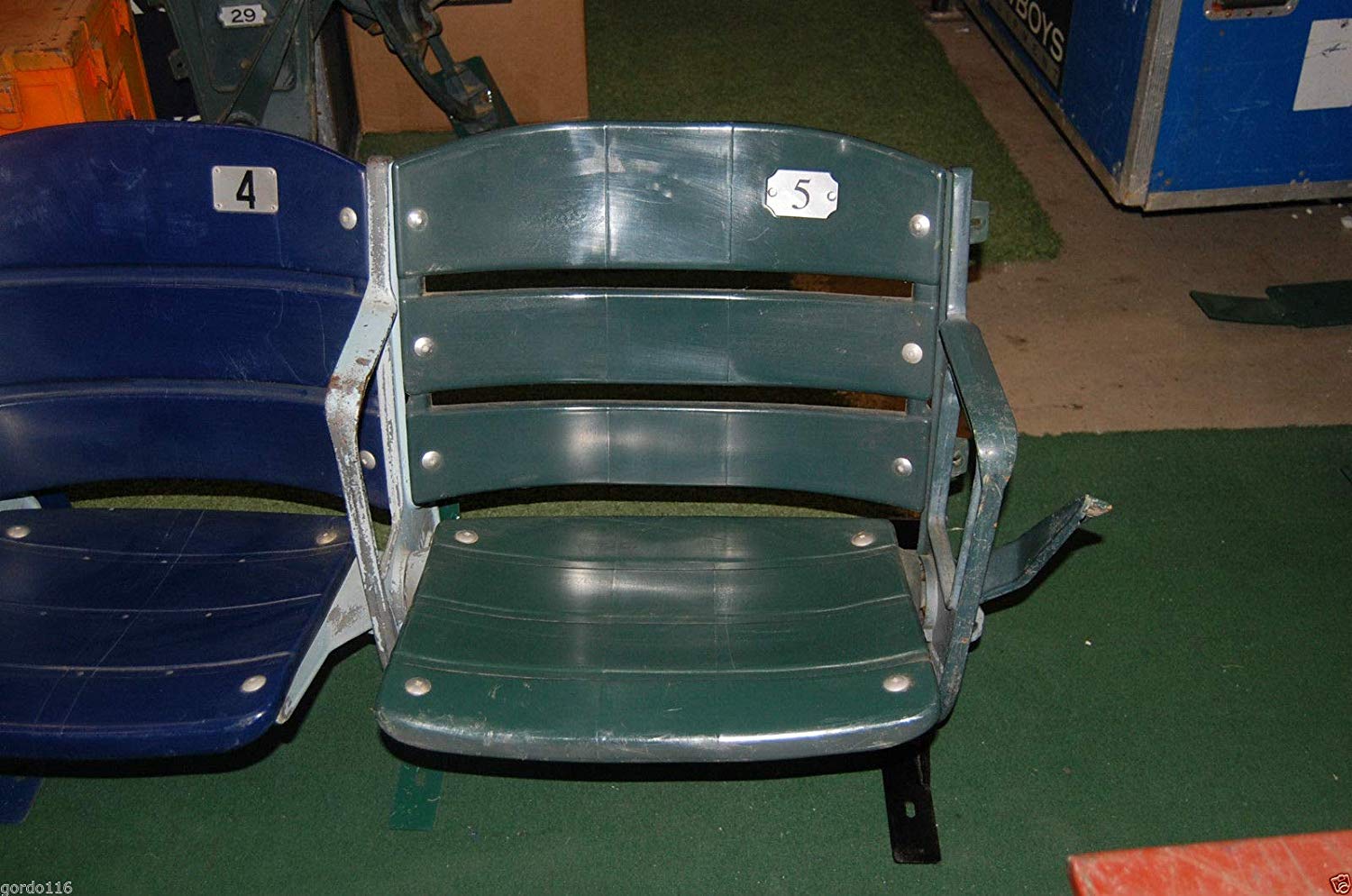 Texas Rangers Baseball Globe Life Park Stadium Game USED Pair Stadium Seats  COA · The Cowboy House