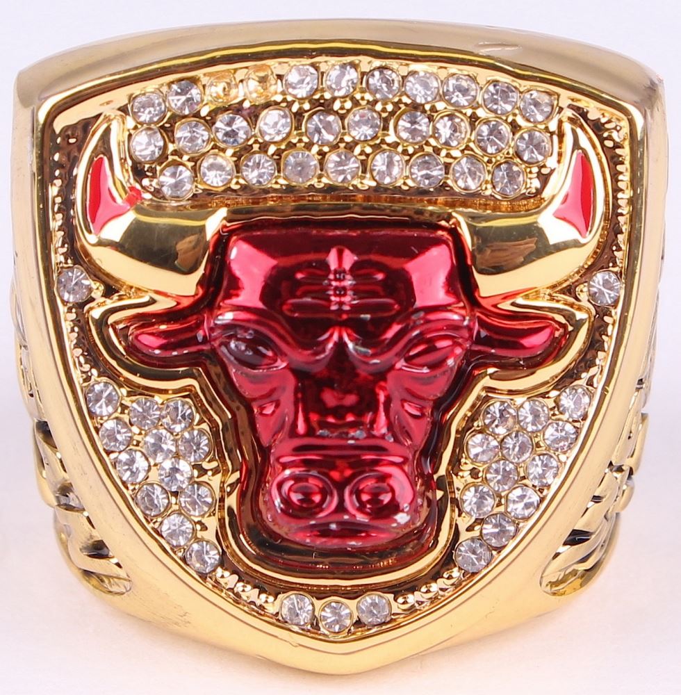 Chicago Bulls 1996 Michael Jordan NBA Championship Ring Replica - Yes - 13