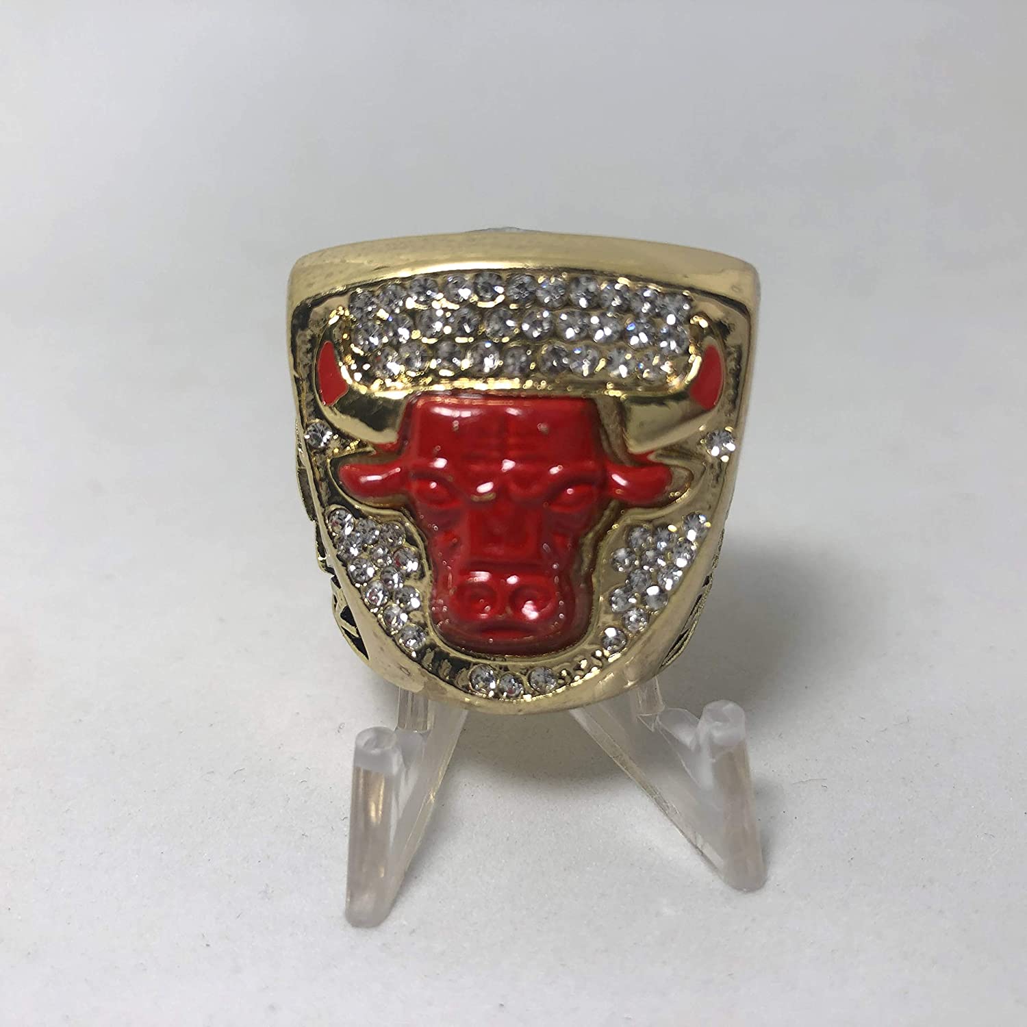 Michael Jordan Bulls 34x38 Custom Framed Jersey Display with Replica  Championship Ring